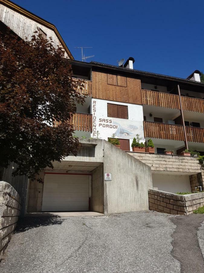 Ferienwohnung Sass Pordoi Mazzin Exterior foto
